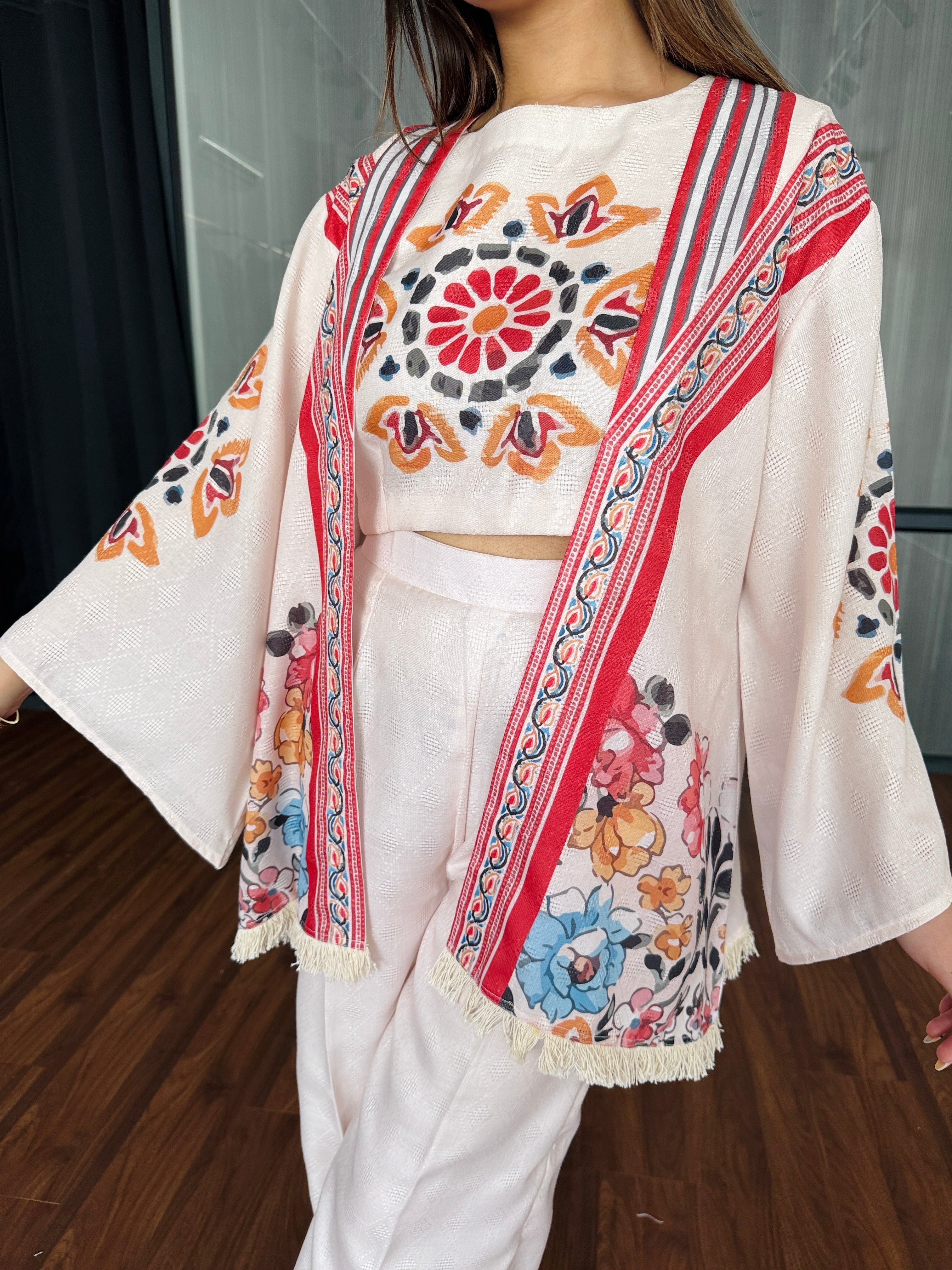 Nooré Haya – 3 Pc Co-ord Set 🌸