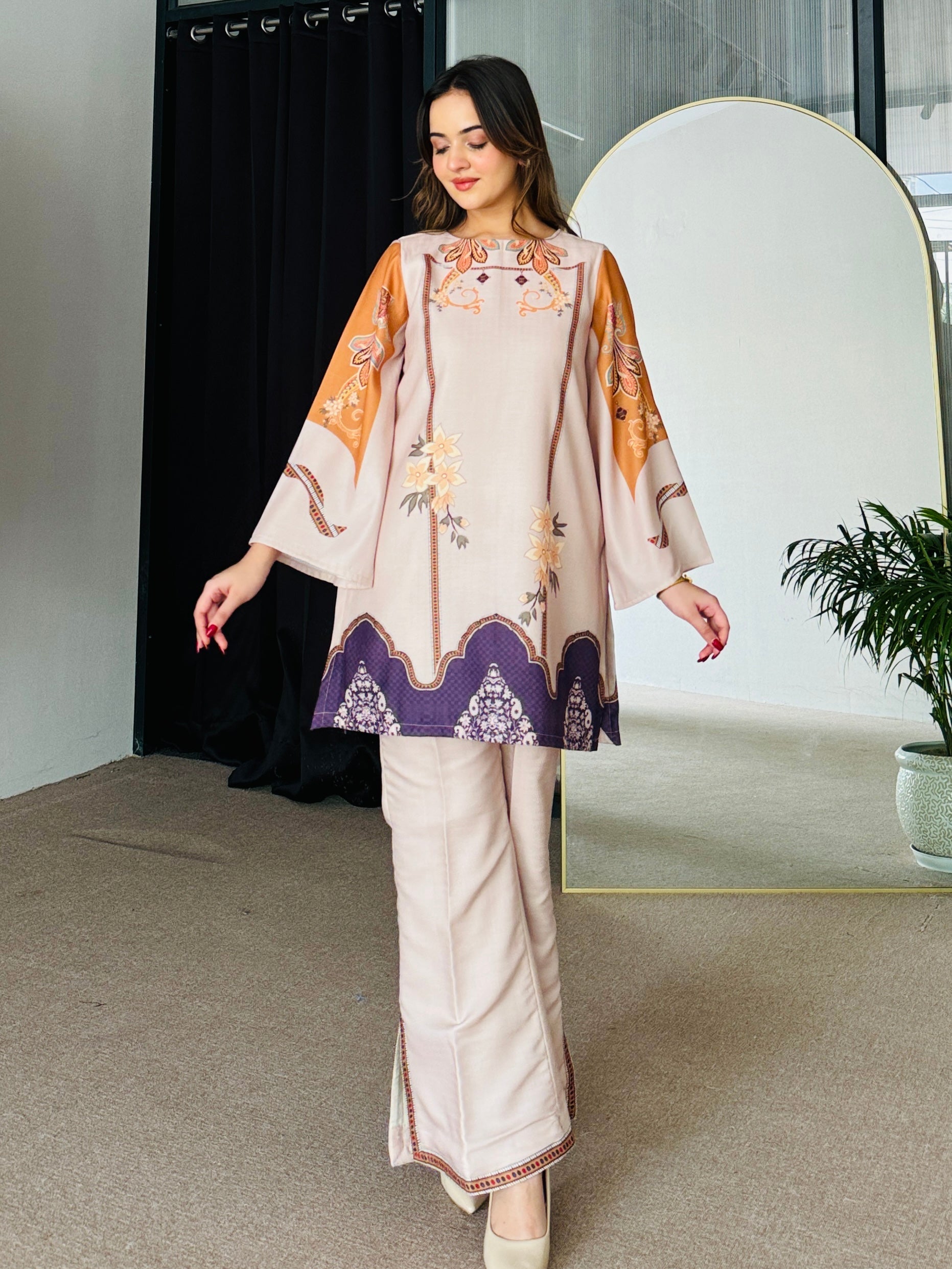 🌸 Mahak Kali - 2 Piece Kurti Set