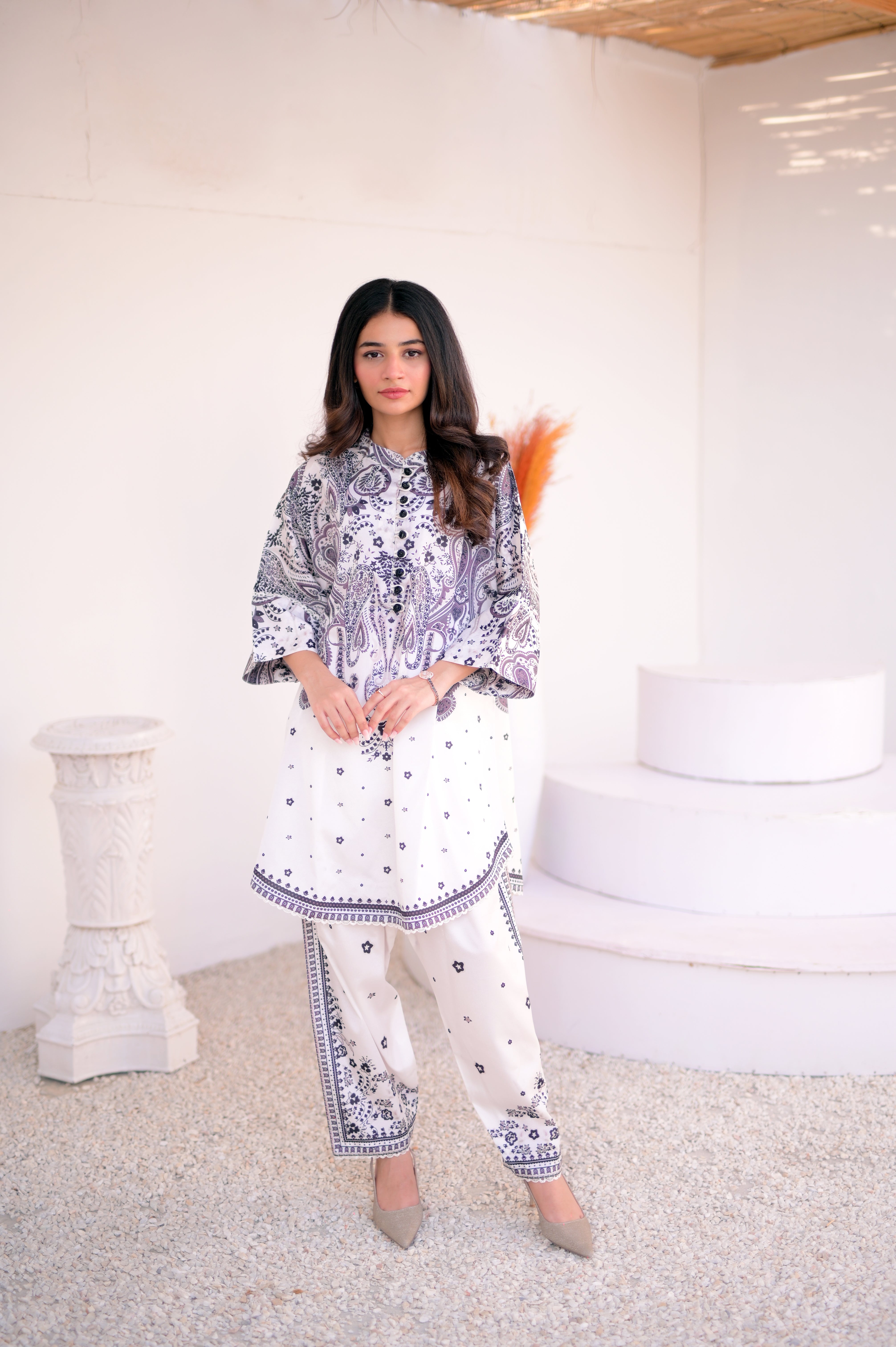 Dilkash Black Premium 2-Piece Kurti Set 🌹❤️