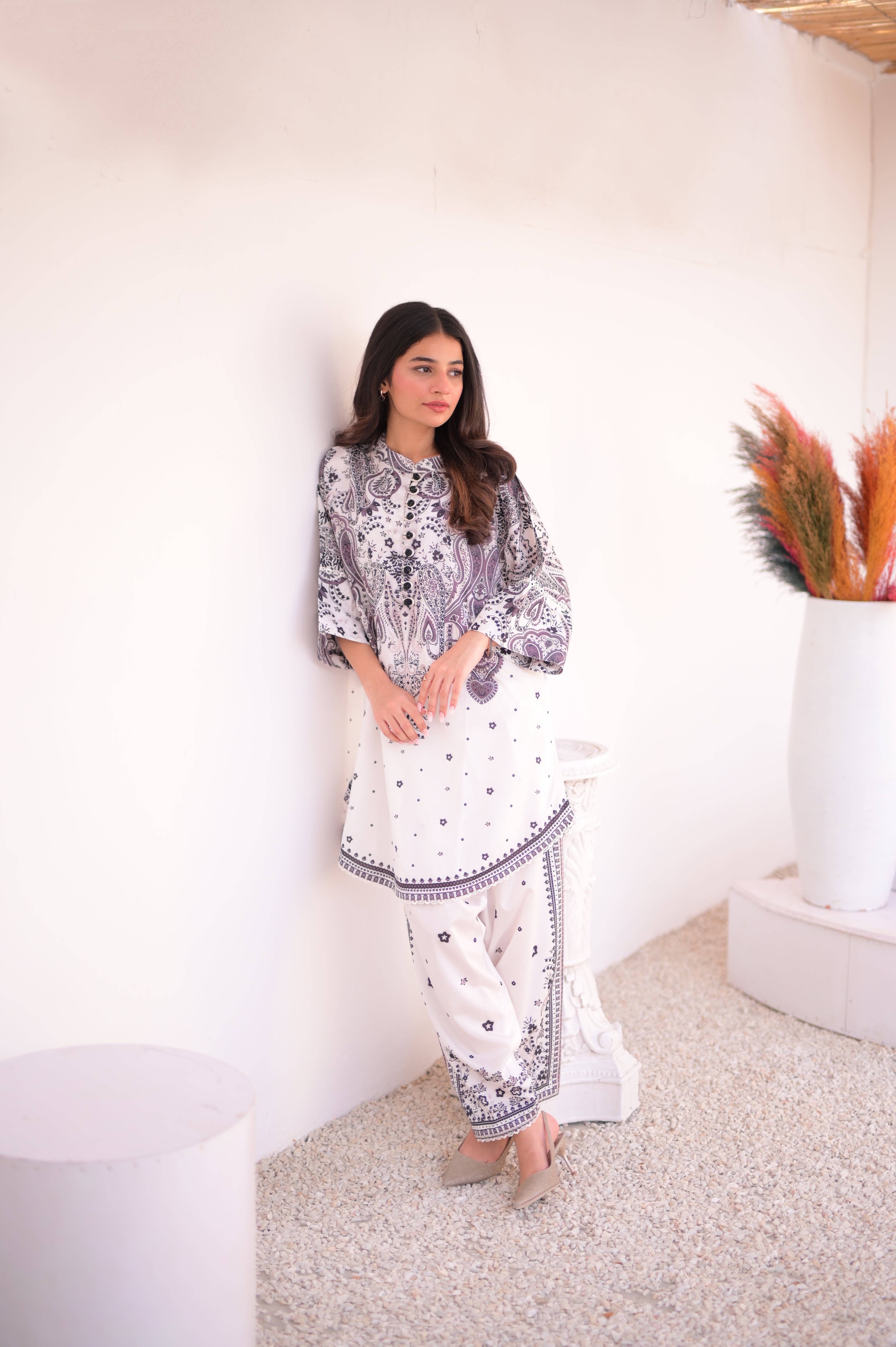 Dilkash Black Premium 2-Piece Kurti Set 🌹❤️