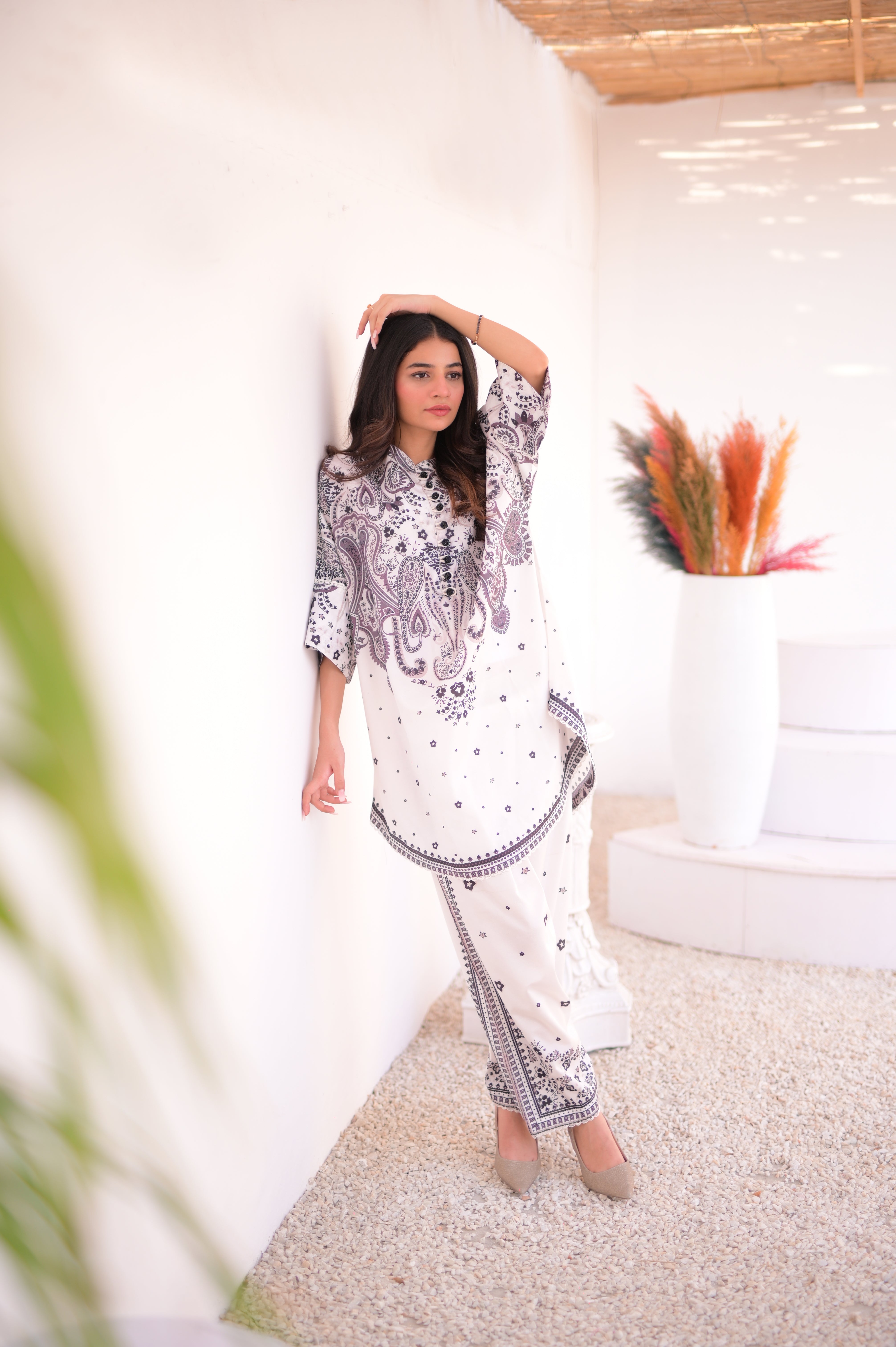 Dilkash Black Premium 2-Piece Kurti Set 🌹❤️