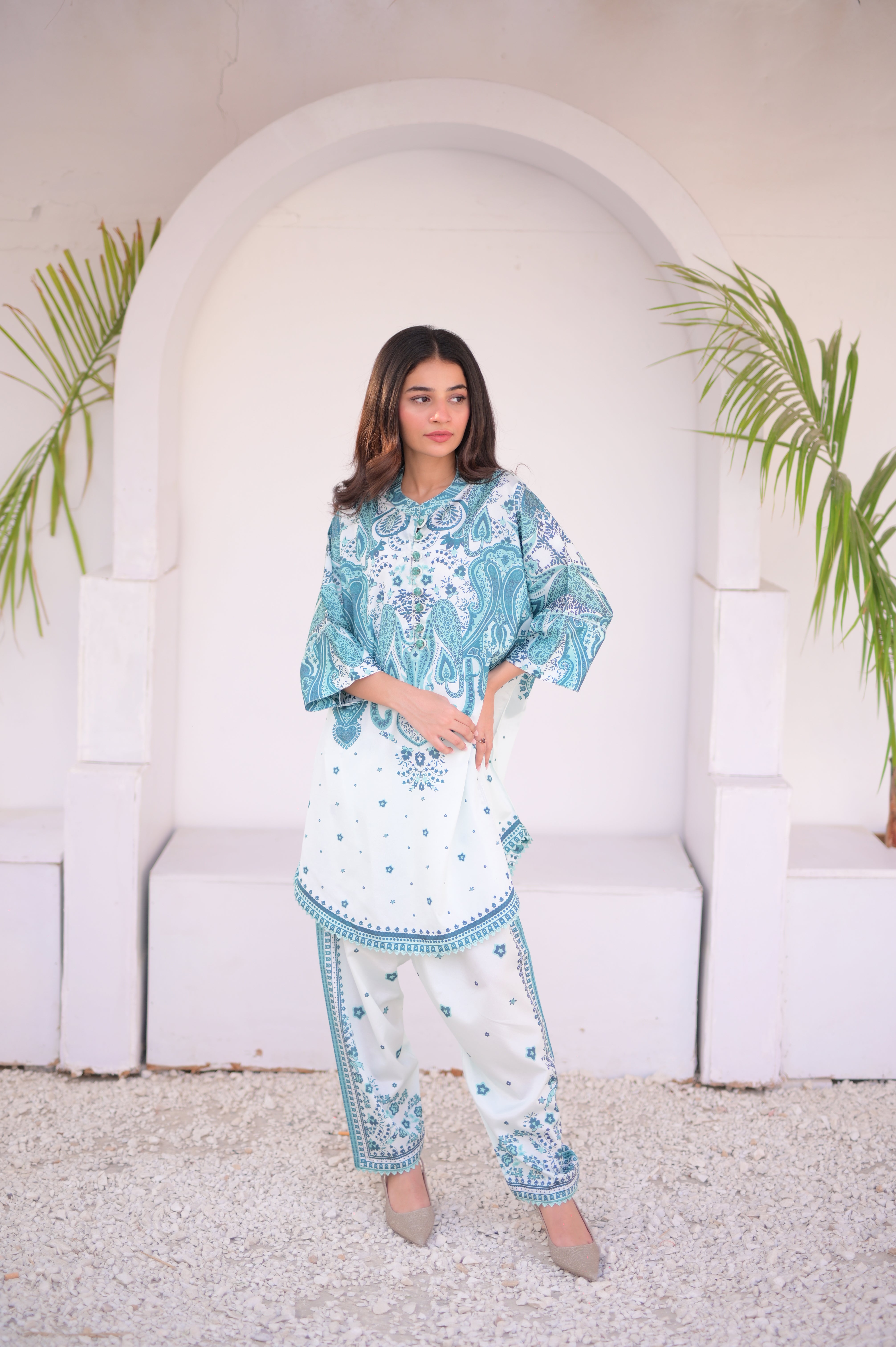 Dilkash Green Premium  2-Piece Kurta Set 🌹❤️