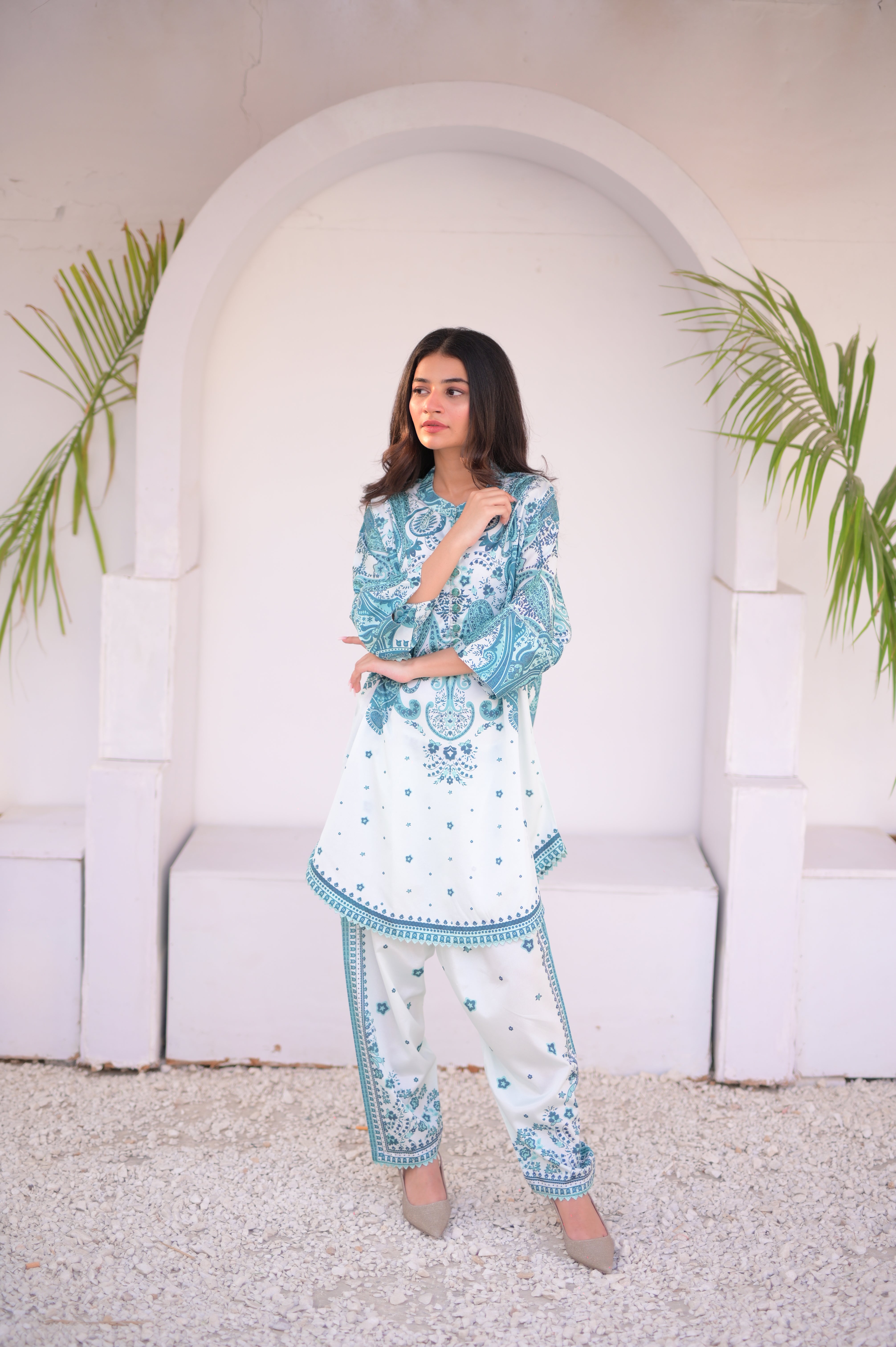 Dilkash Green Premium  2-Piece Kurta Set 🌹❤️