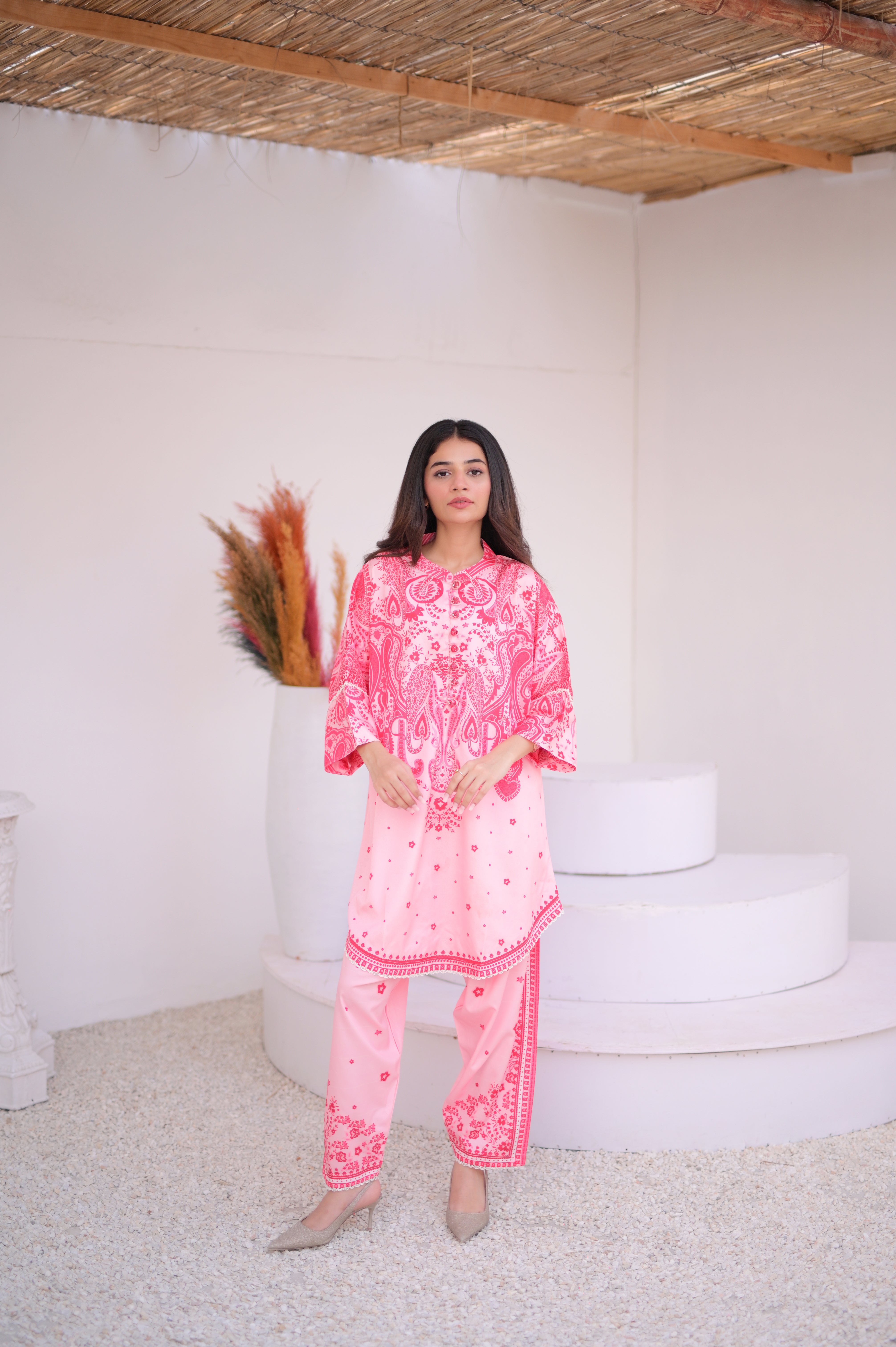 Dilkash RED Premium 2-Piece Kurta Set 🌹❤️