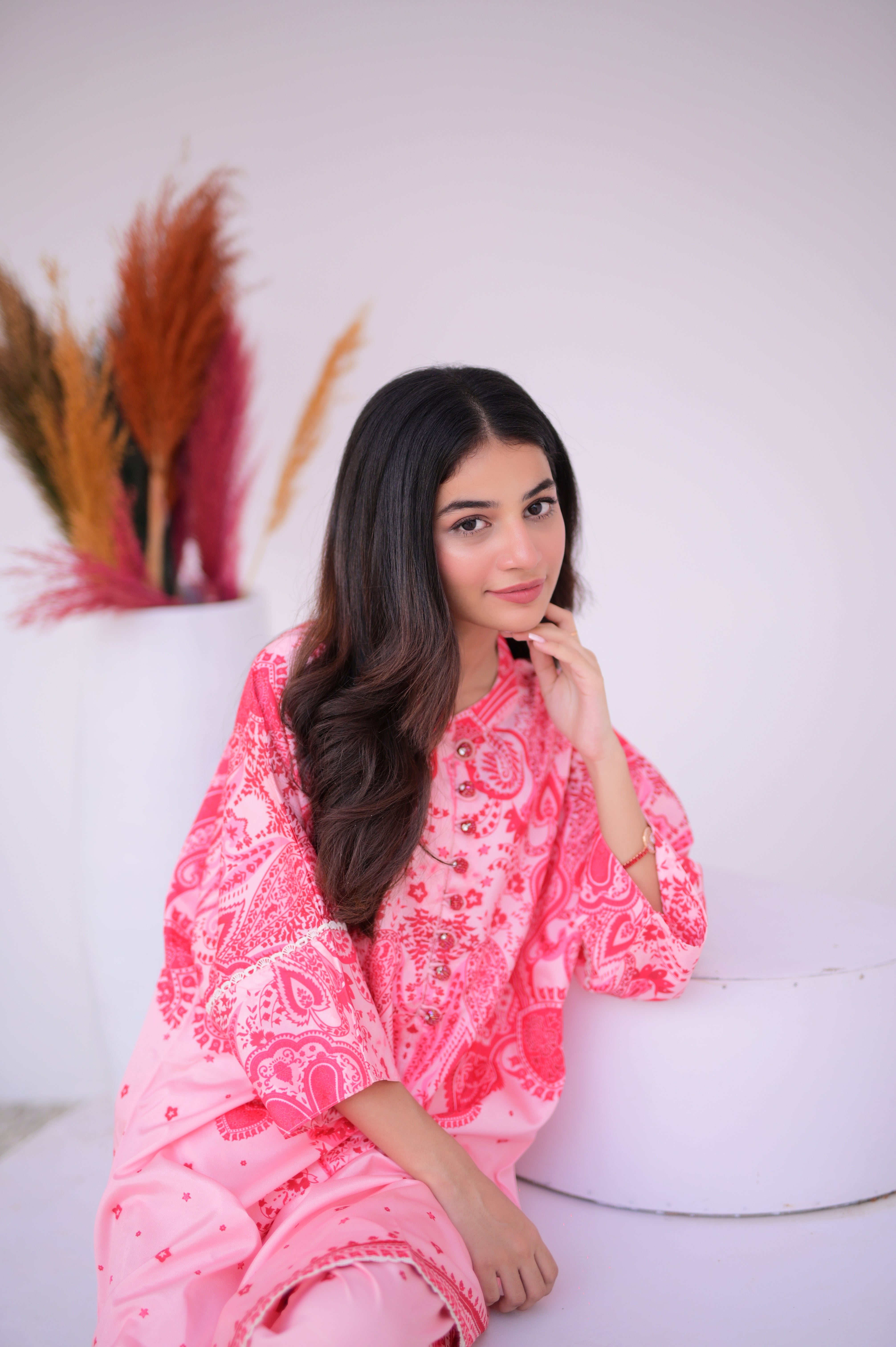 Dilkash RED Premium 2-Piece Kurta Set 🌹❤️