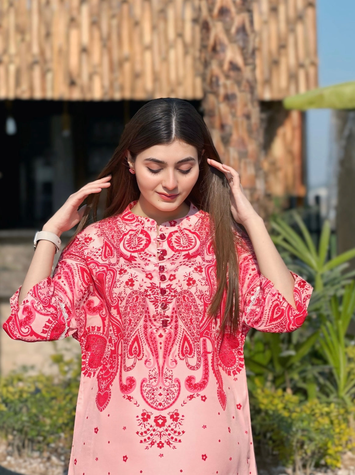 Dilkash RED Premium 2-Piece Kurta Set 🌹❤️
