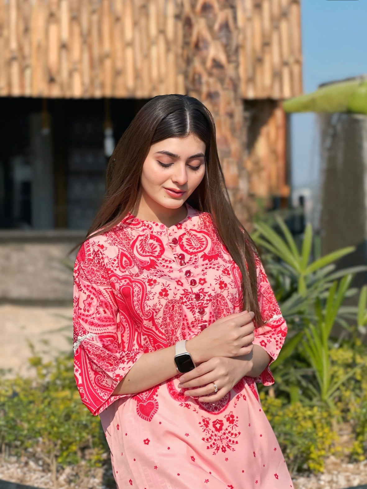 Dilkash RED Premium 2-Piece Kurta Set 🌹❤️