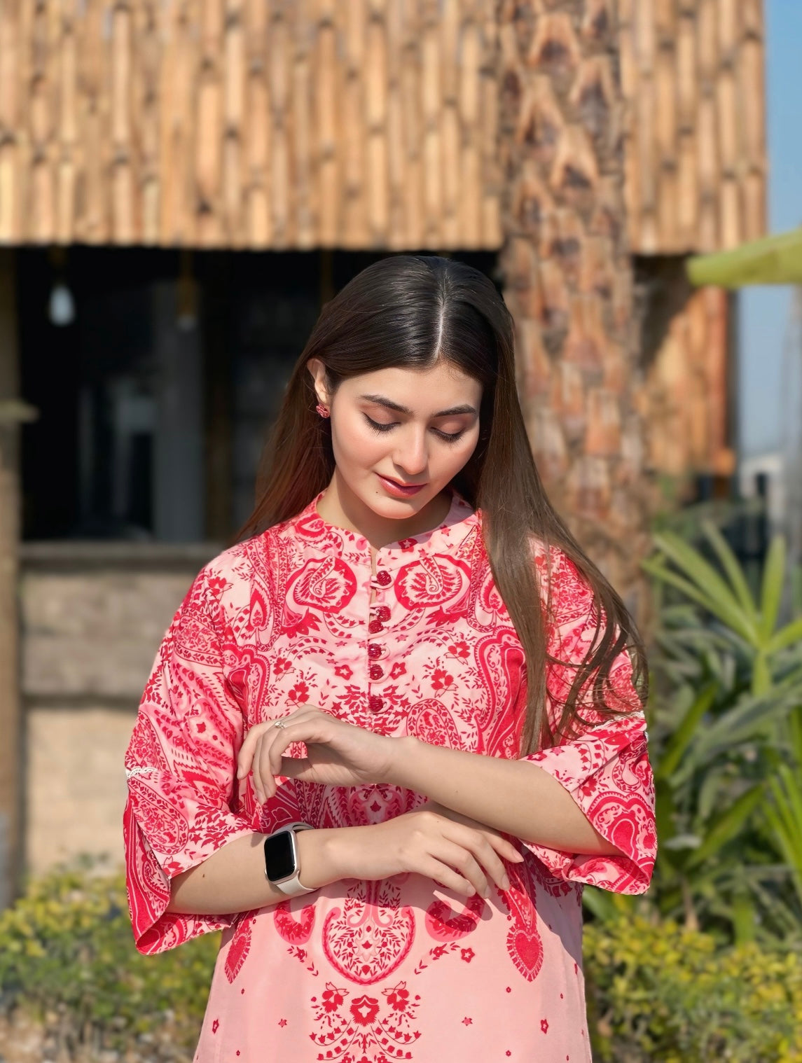 Dilkash RED Premium 2-Piece Kurta Set 🌹❤️