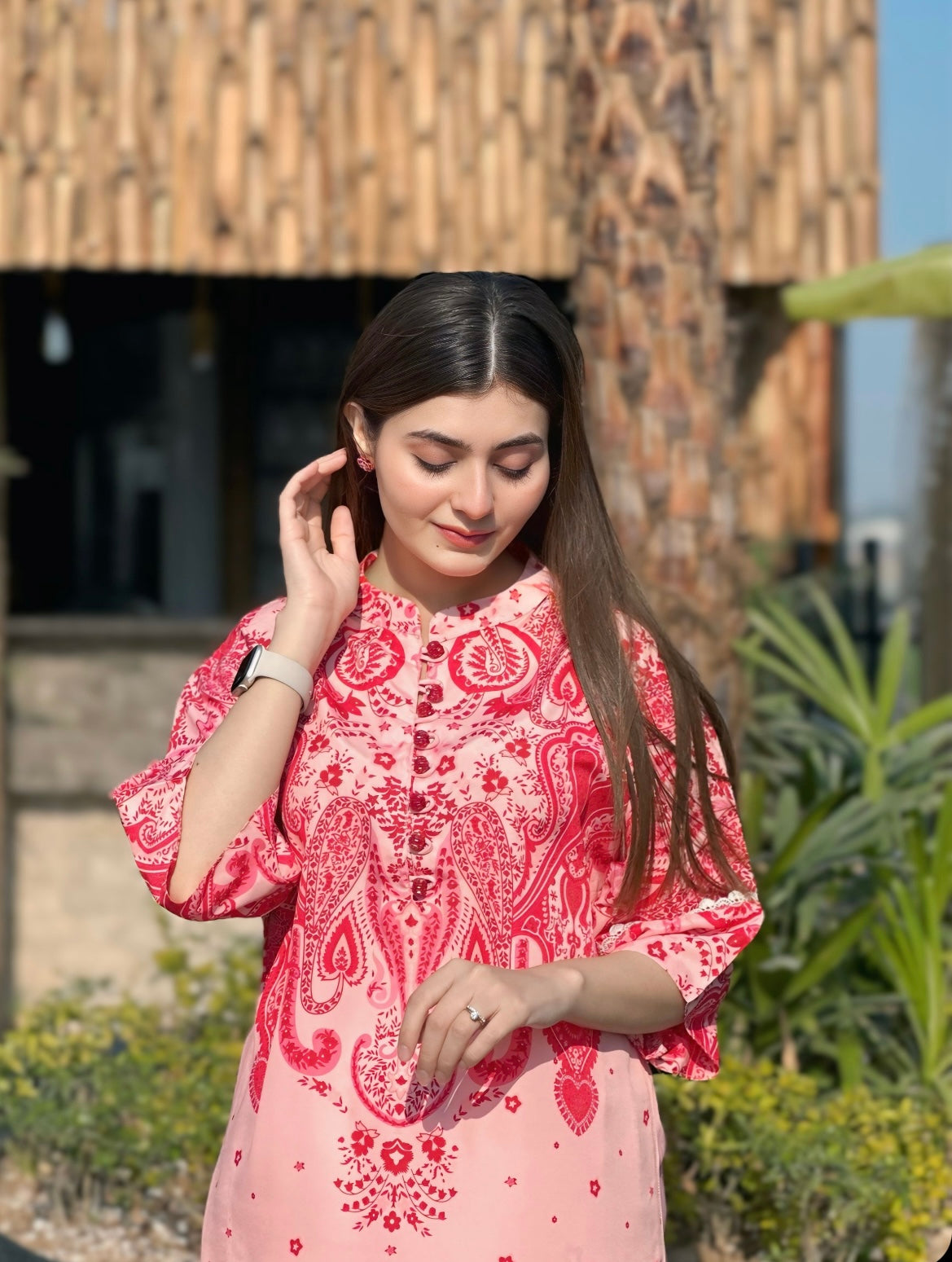 Dilkash RED Premium 2-Piece Kurta Set 🌹❤️