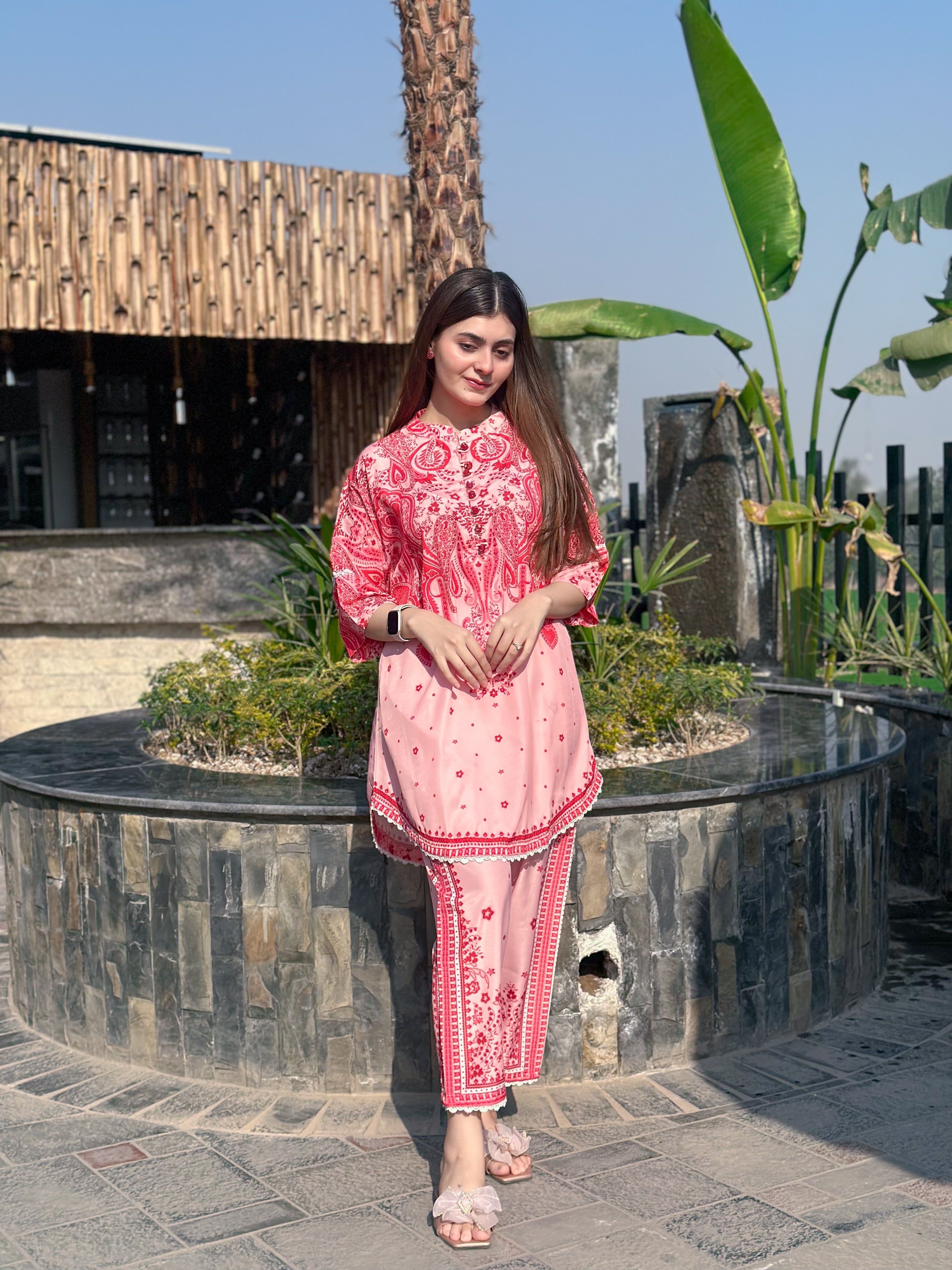 Dilkash RED Premium 2-Piece Kurta Set 🌹❤️