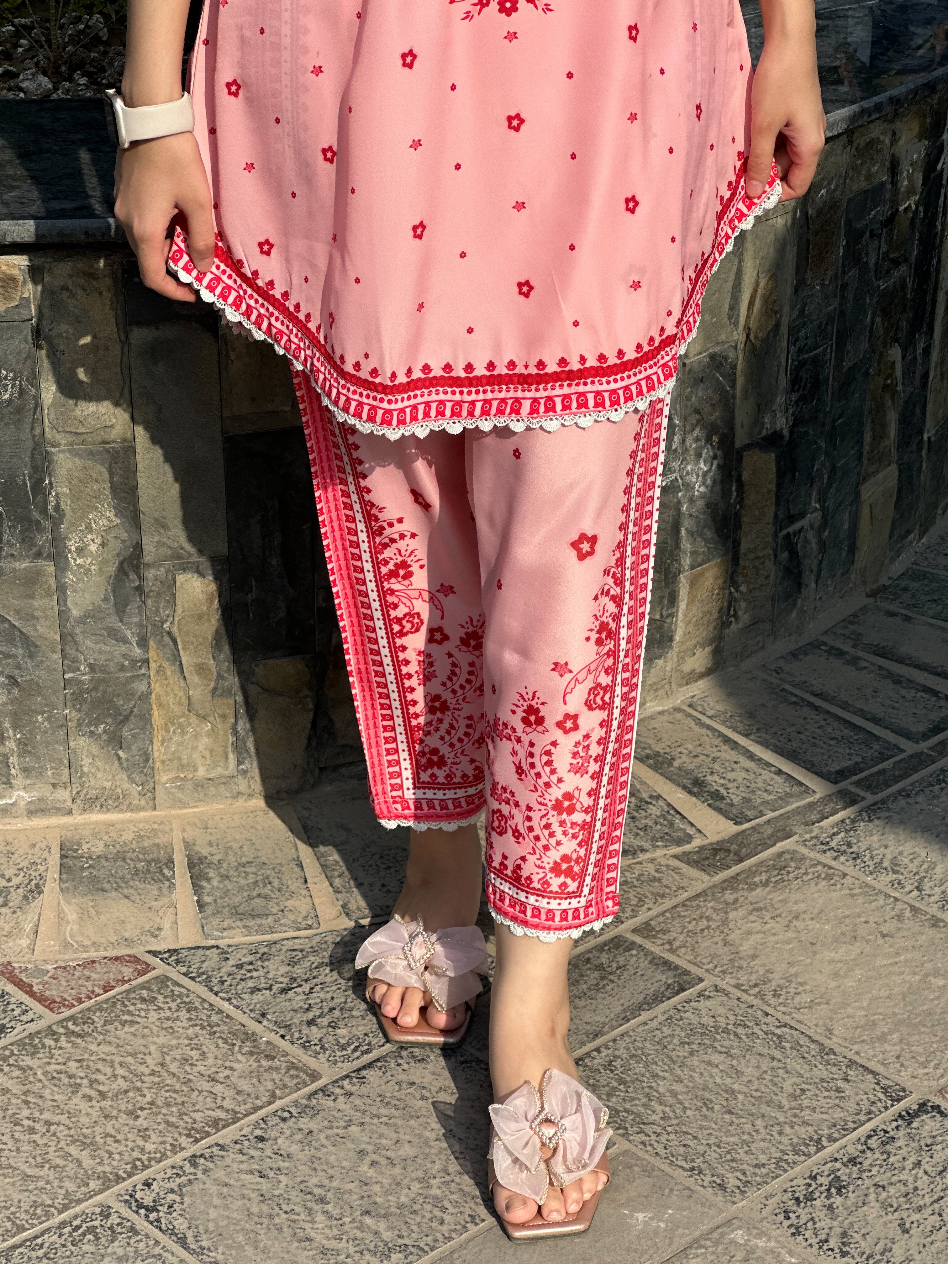 Dilkash RED Premium 2-Piece Kurta Set 🌹❤️